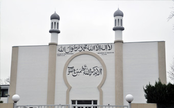 Bait-ur-Rasheed Moschee in Hamburg-Schnelsen