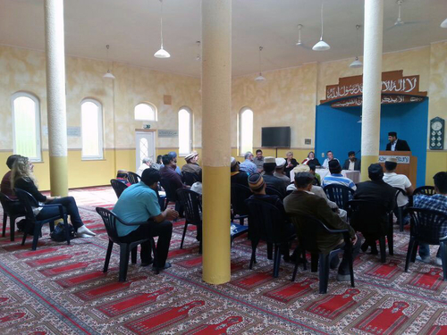 Politikertreffen in der Tahir Moschee in Koblenz Ahmadiyya Muslim